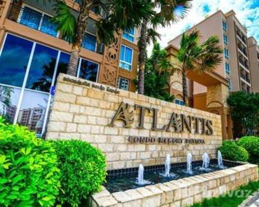 Atlantis Waterpark Apartment Pantai Jomtien Bagian luar foto